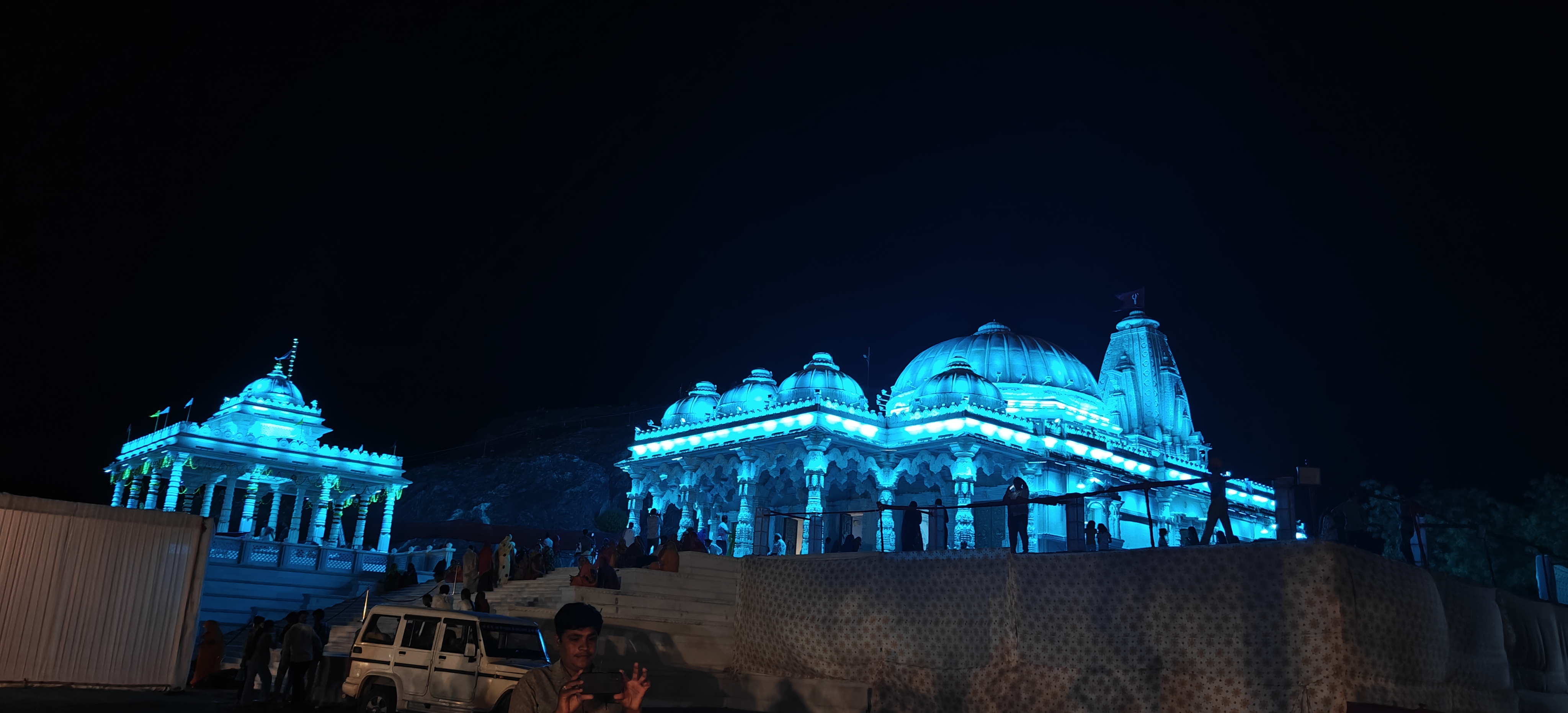Kalyanpur Nagnechya Mata Temple Facade Lighting