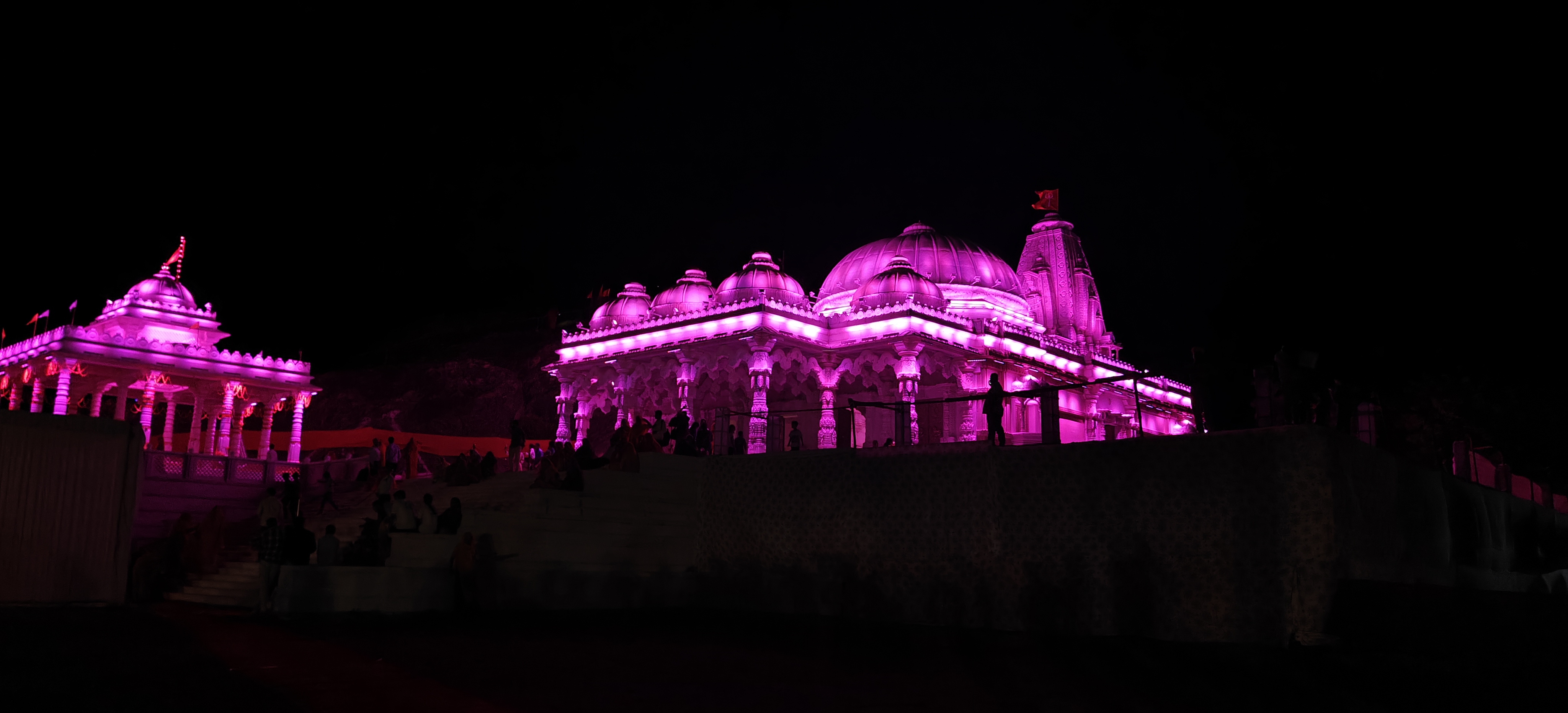 Kalyanpur Nagnechya Mata Temple Facade Lighting