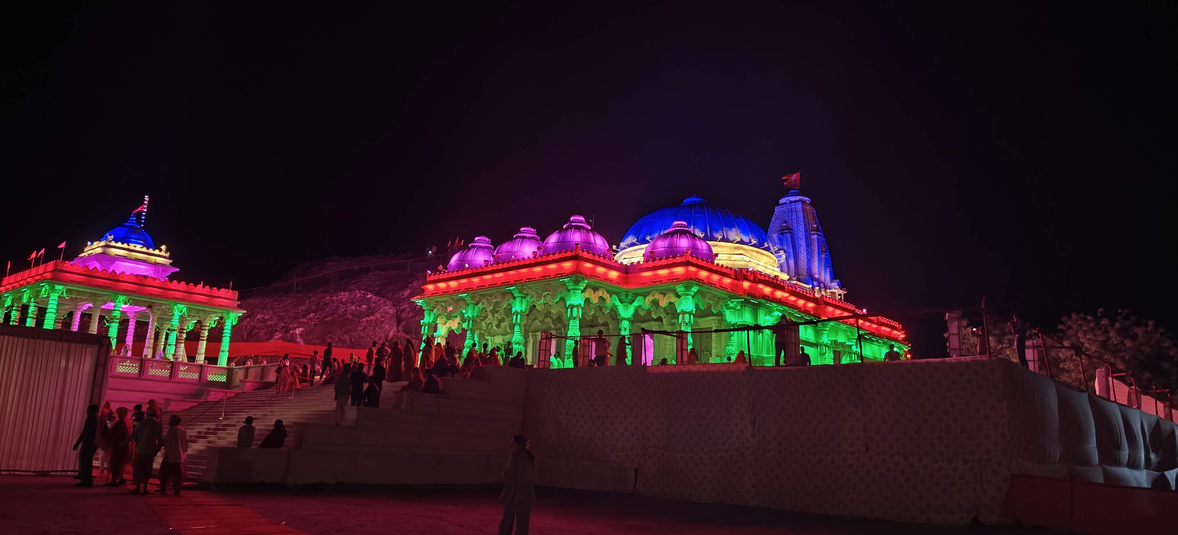 Kalyanpur Nagnechya Mata Temple Facade Lighting
